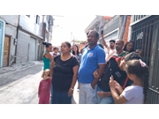 Homenagem com Carro ao Vivo na Vila Dalila